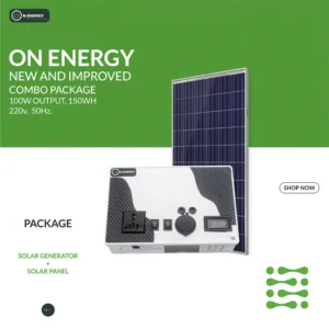 On-Energy 150wh 100w Solar generator