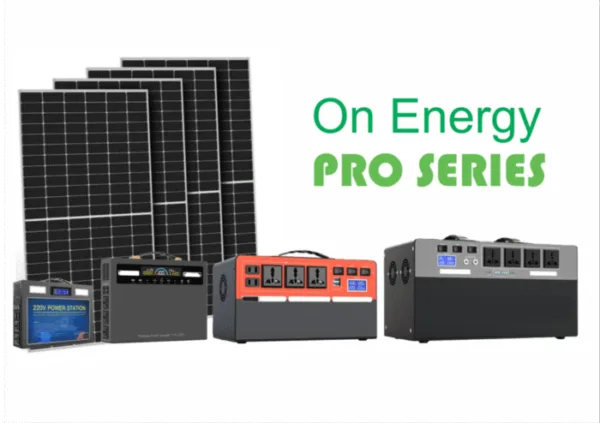 On-Energy Pro 1000wh, 1500w Solar Generator - Image 2